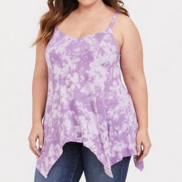 torrid Tops - Torrid Super Soft V-Neck Handkerchief Cami